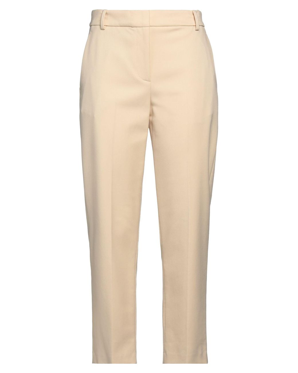 Tommy Hilfiger Natural Pants Polyester, Viscose, Elastane
