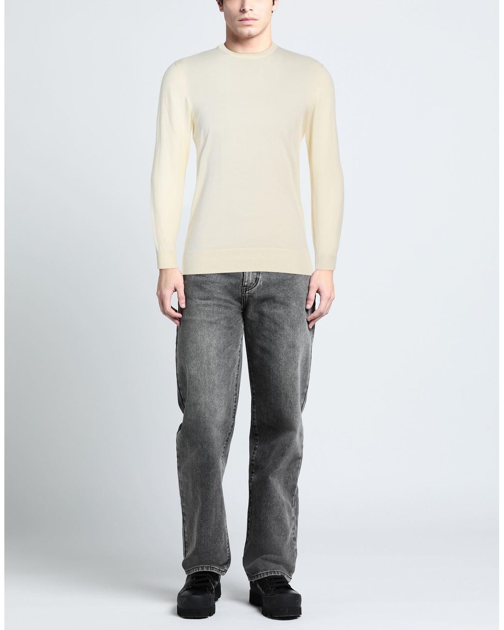 Pullover di Aspesi in White da Uomo