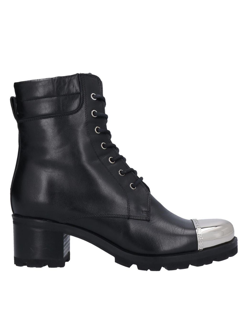 Baldinini Leather Ankle Boots in Black - Lyst