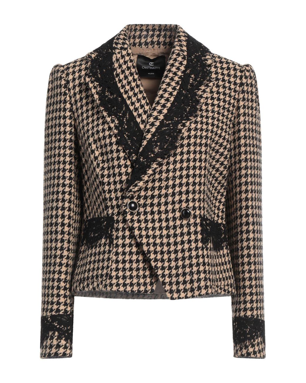Blazer Cristinaeffe en coloris Black