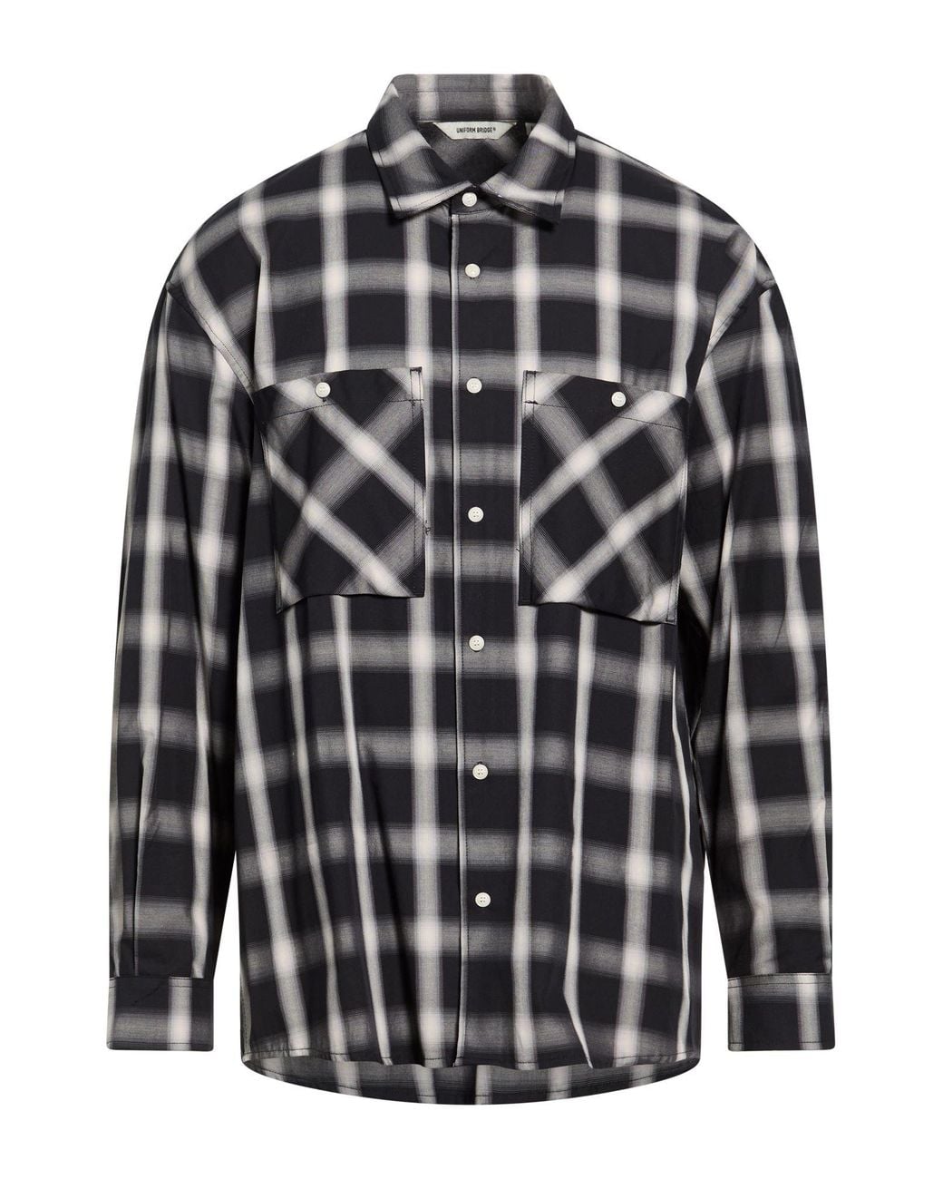 UNIFORM BRIDGE & CO. Gray Shirts for men