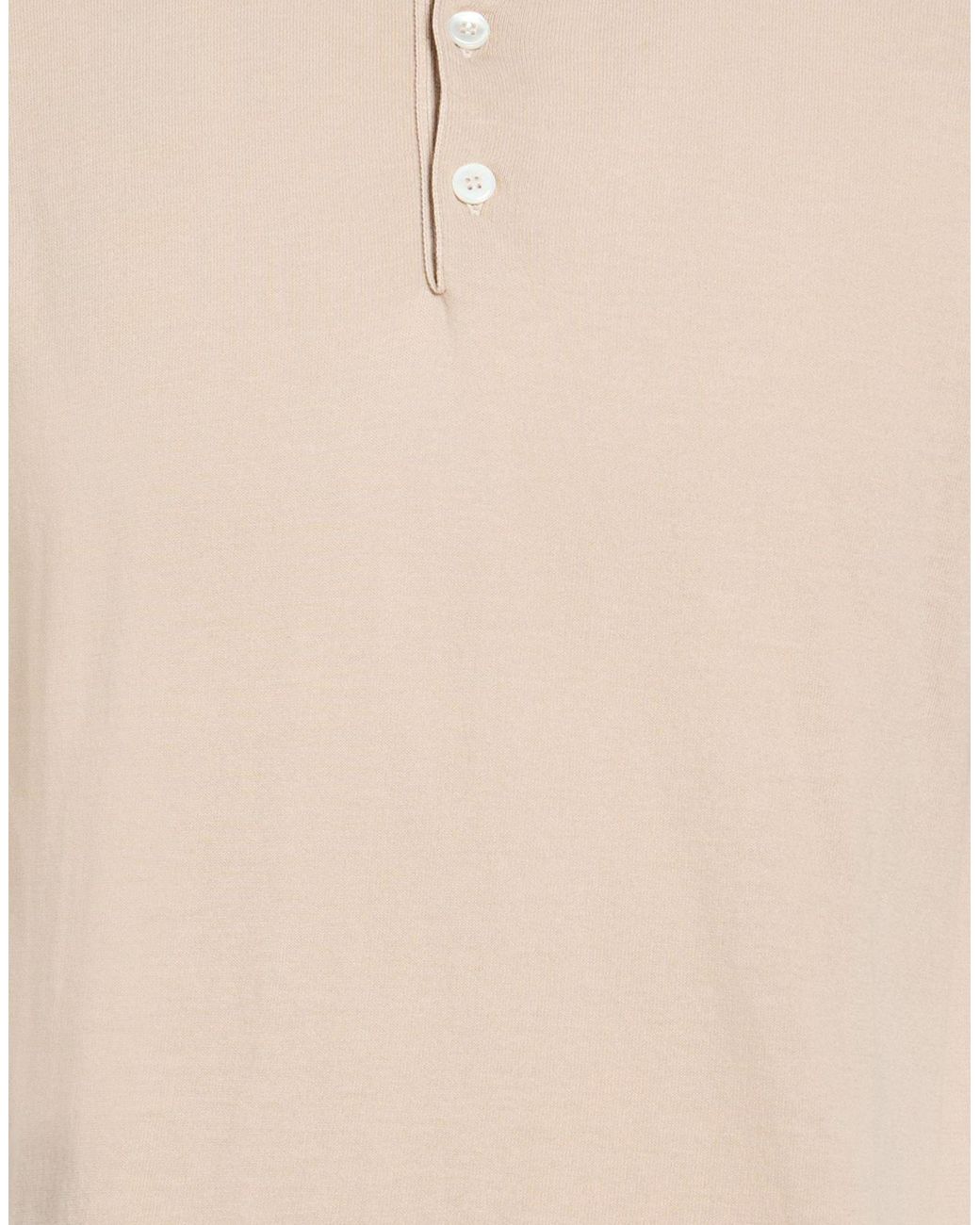 Eleventy Natural Polo Shirt for men