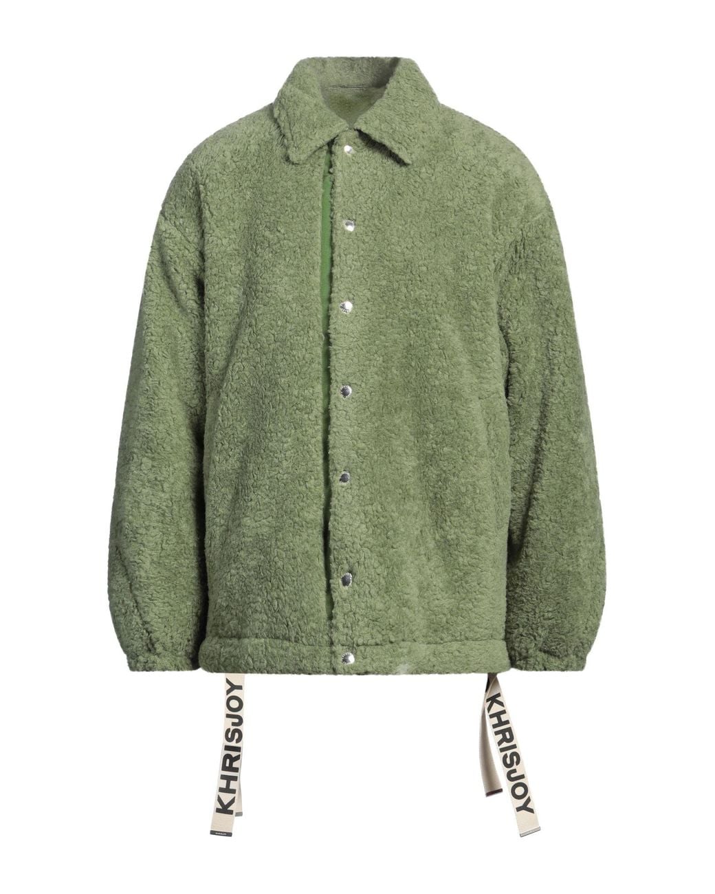Shearling & Teddy di Khrisjoy in Green da Uomo