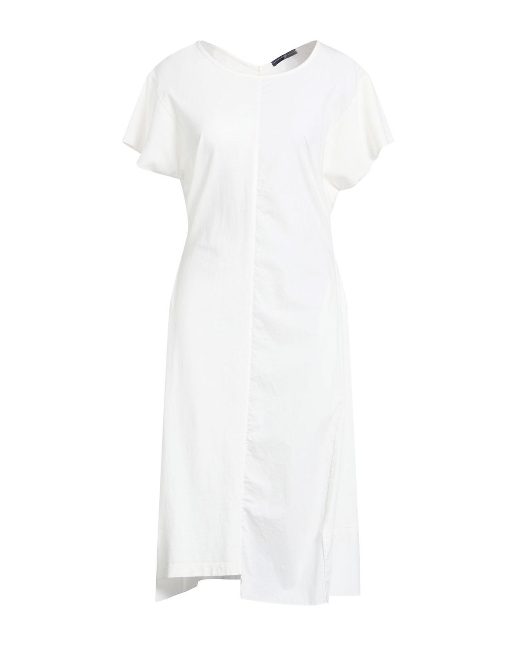 High White Midi Dresses