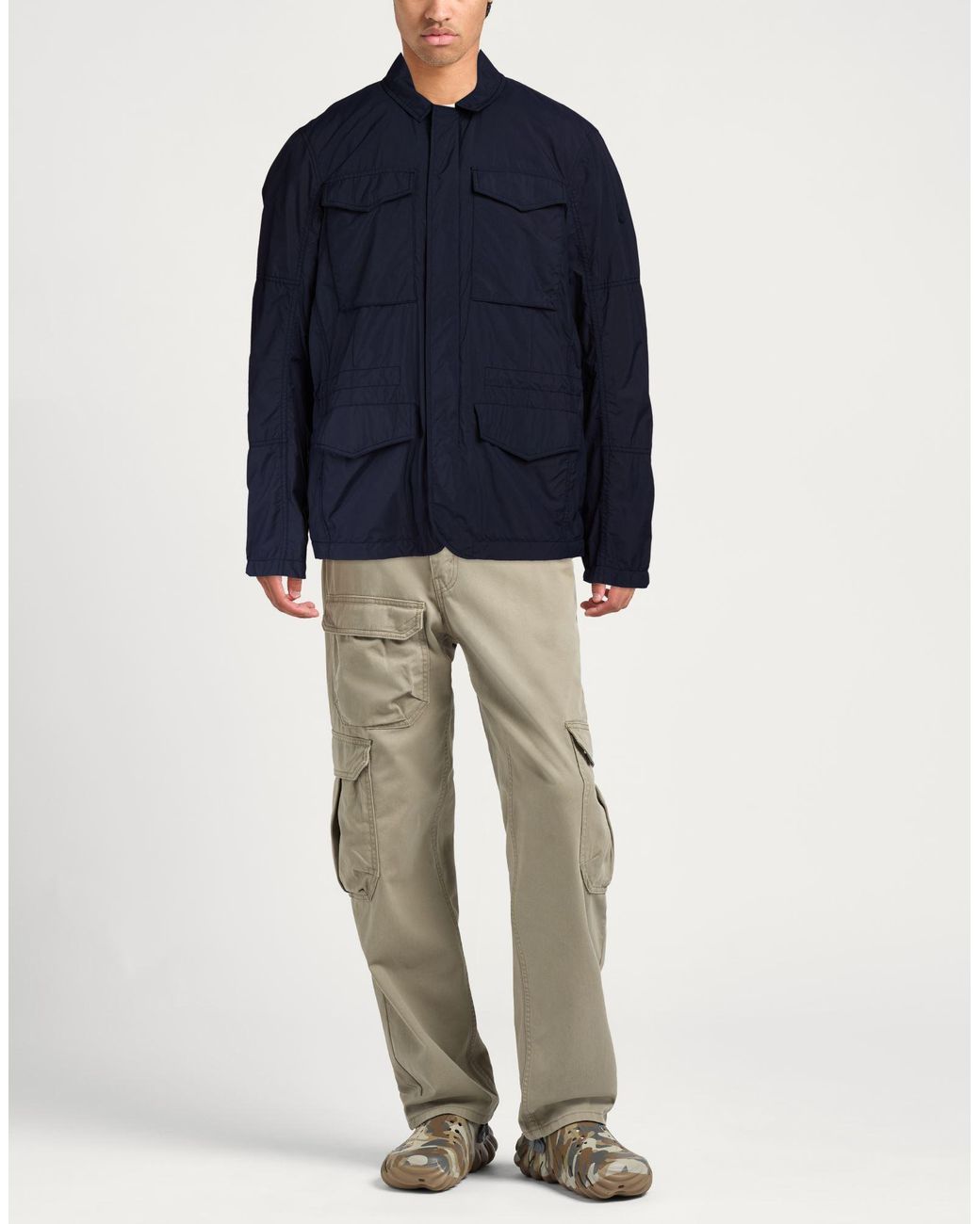 Save The Duck Blue Jacket for men