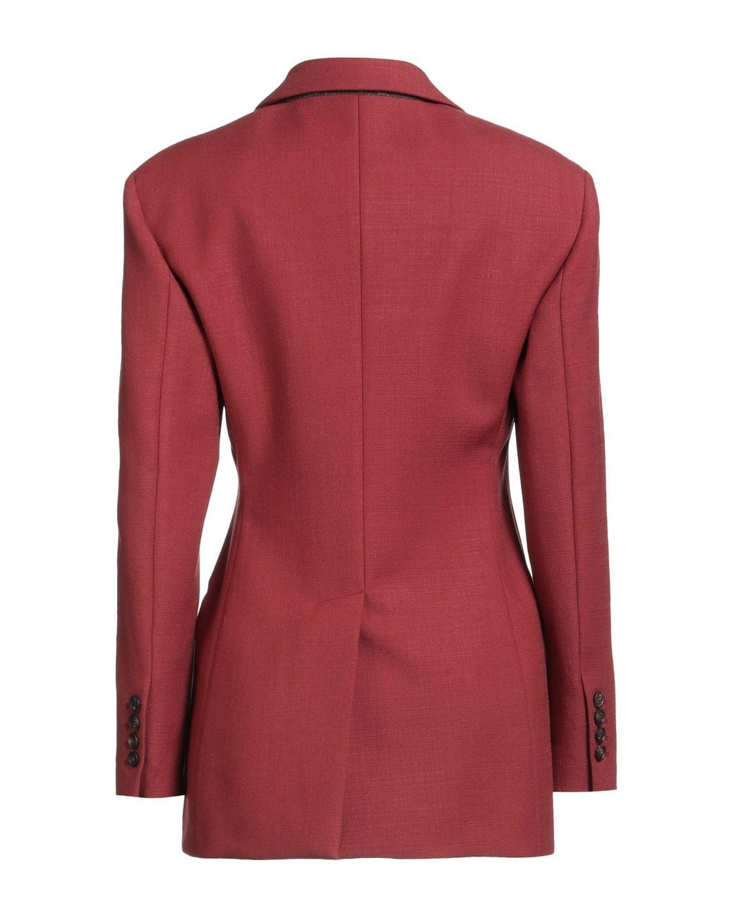 Brunello Cucinelli Red Blazers