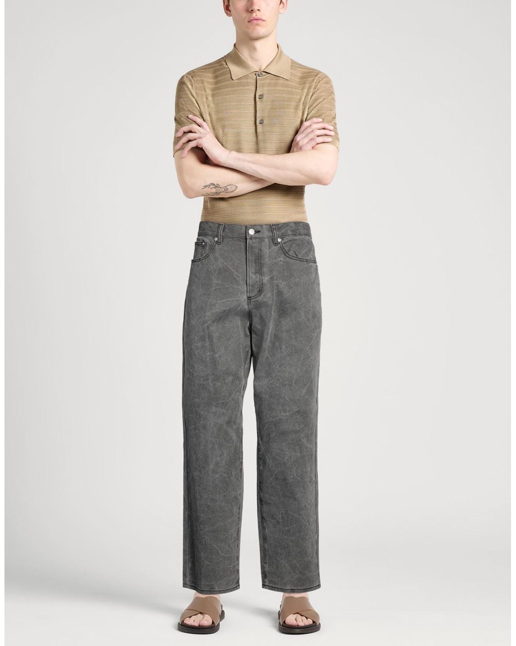 Obey Gray Jeans for men