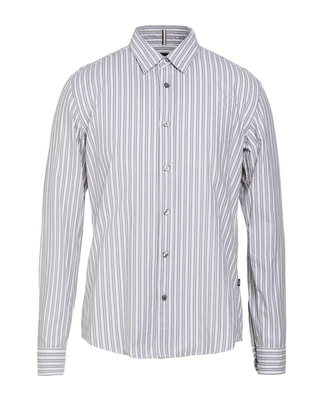Boss Blue Shirt Cotton for men