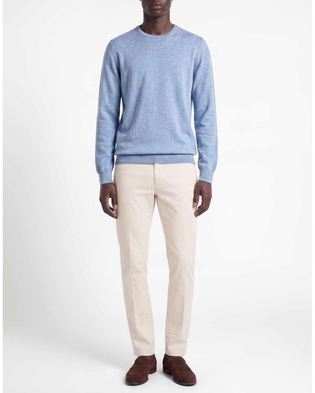 Gran Sasso Blue Jumper for men