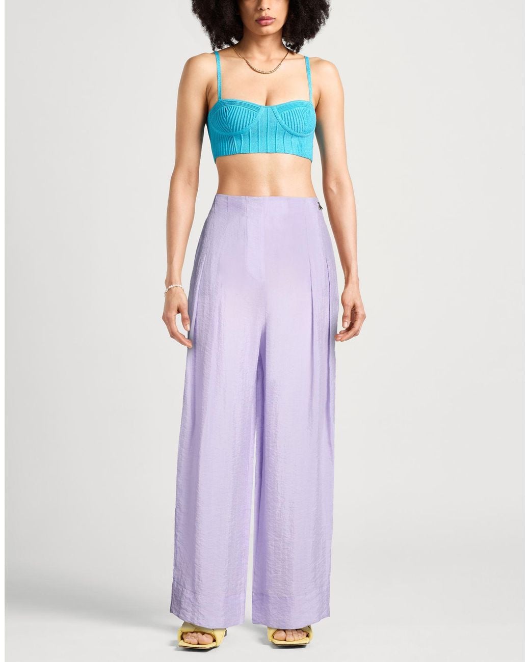 Patrizia Pepe Purple Trouser