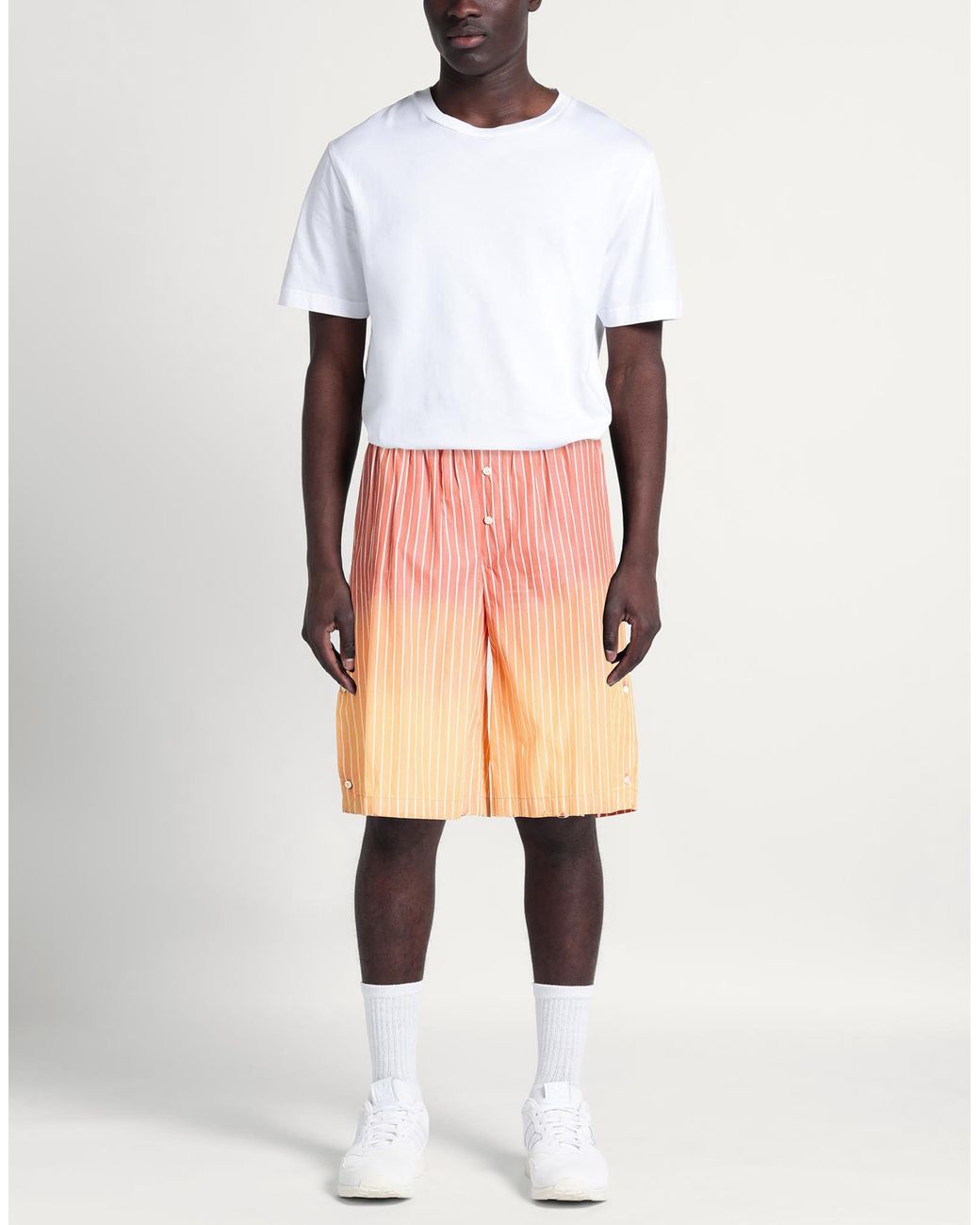 FEDERICO CINA Pink Shorts & Bermuda Shorts for men