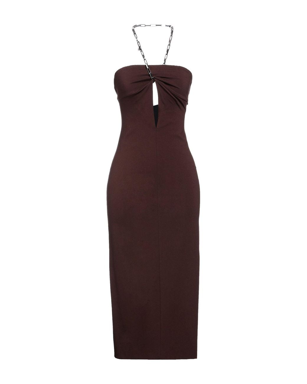 The Attico Purple Midi Dress