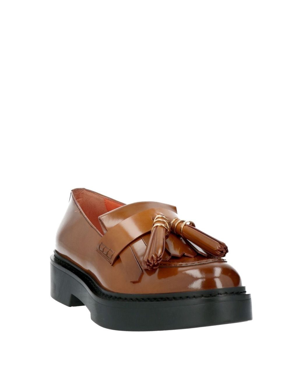 Santoni Brown Mokassin