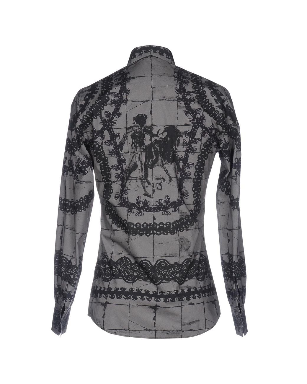 Dolce & Gabbana Gray Shirt for men