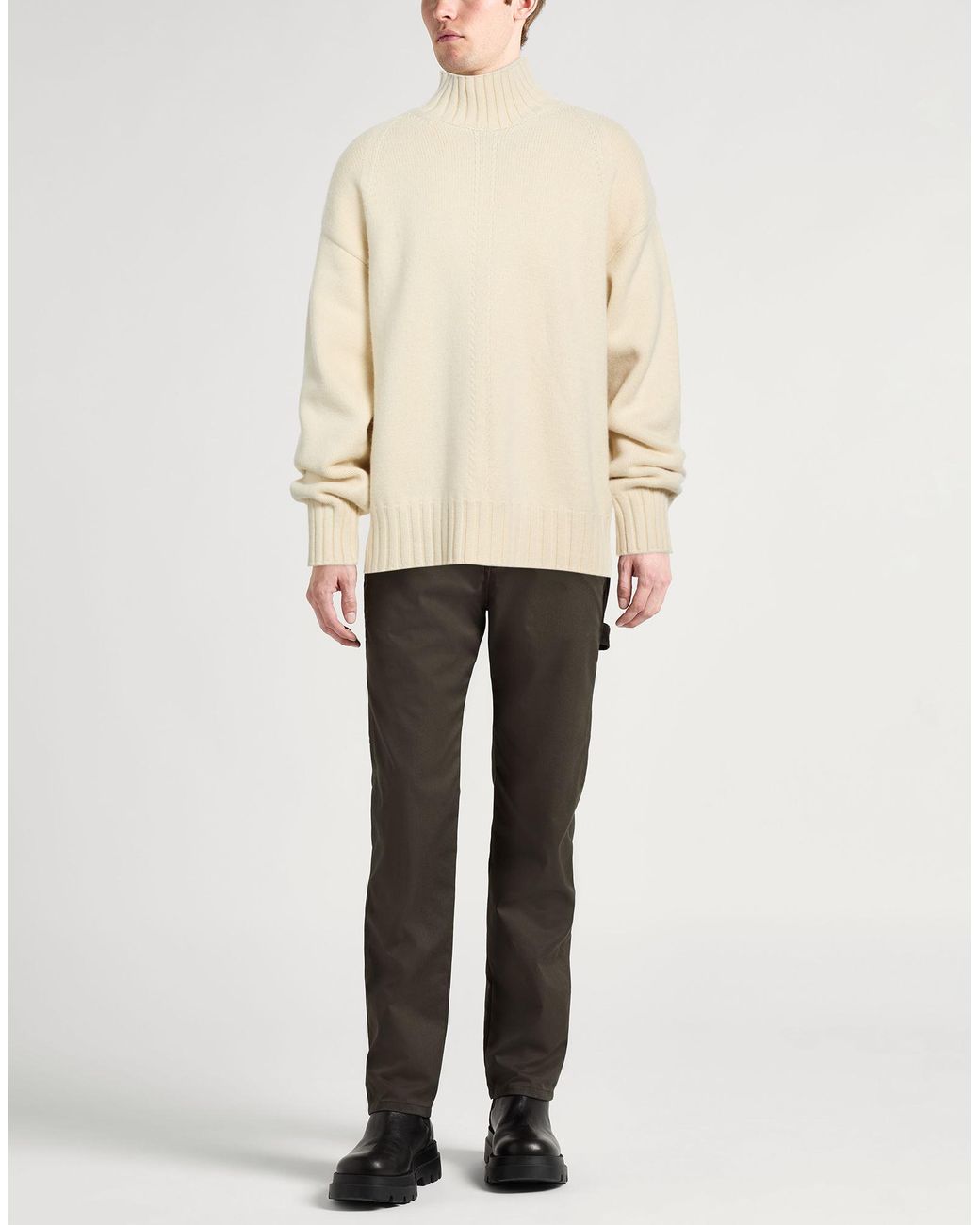 Col Roulé Jil Sander pour homme en coloris White