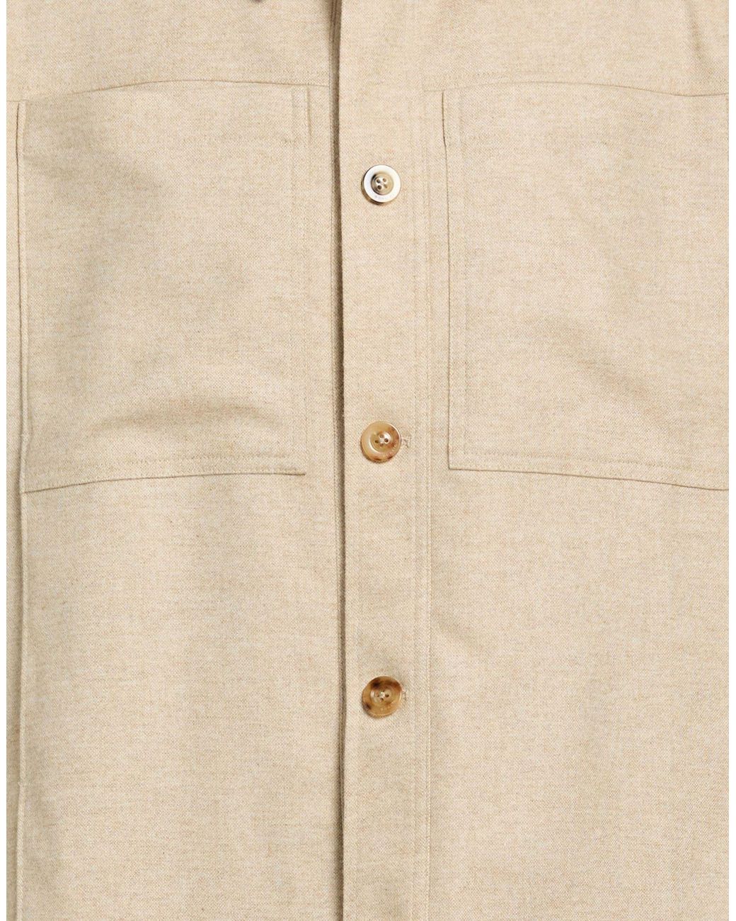 Boglioli Natural Jacket Virgin Wool, Polyester, Elastane for men