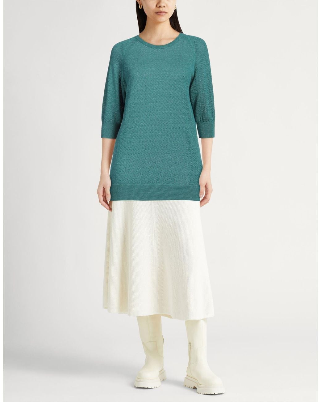 Agnona Green Pullover
