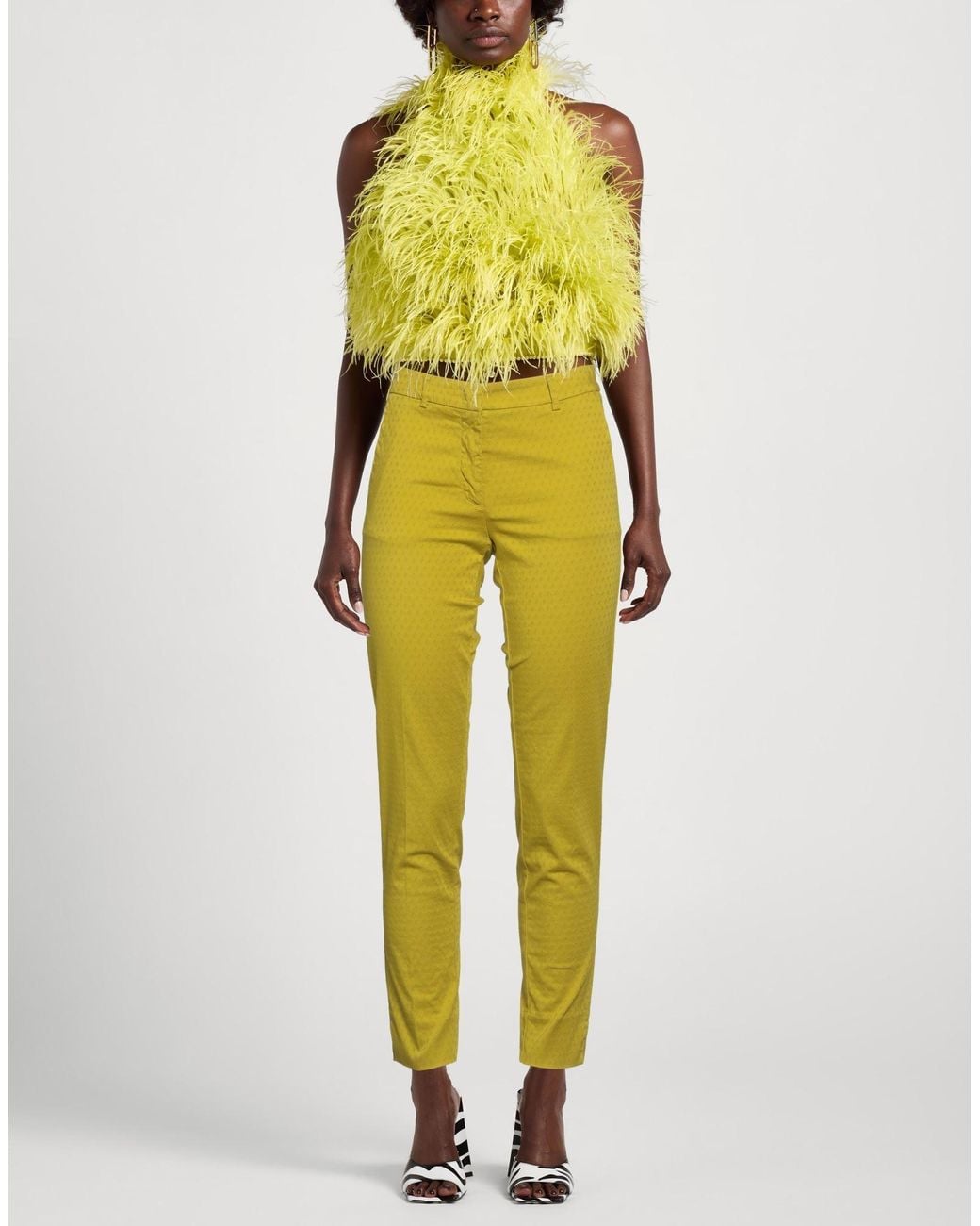 Rossopuro Yellow Trouser