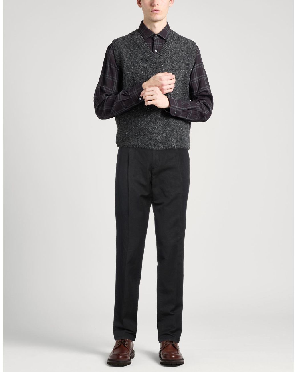 Lardini Black Trouser for men