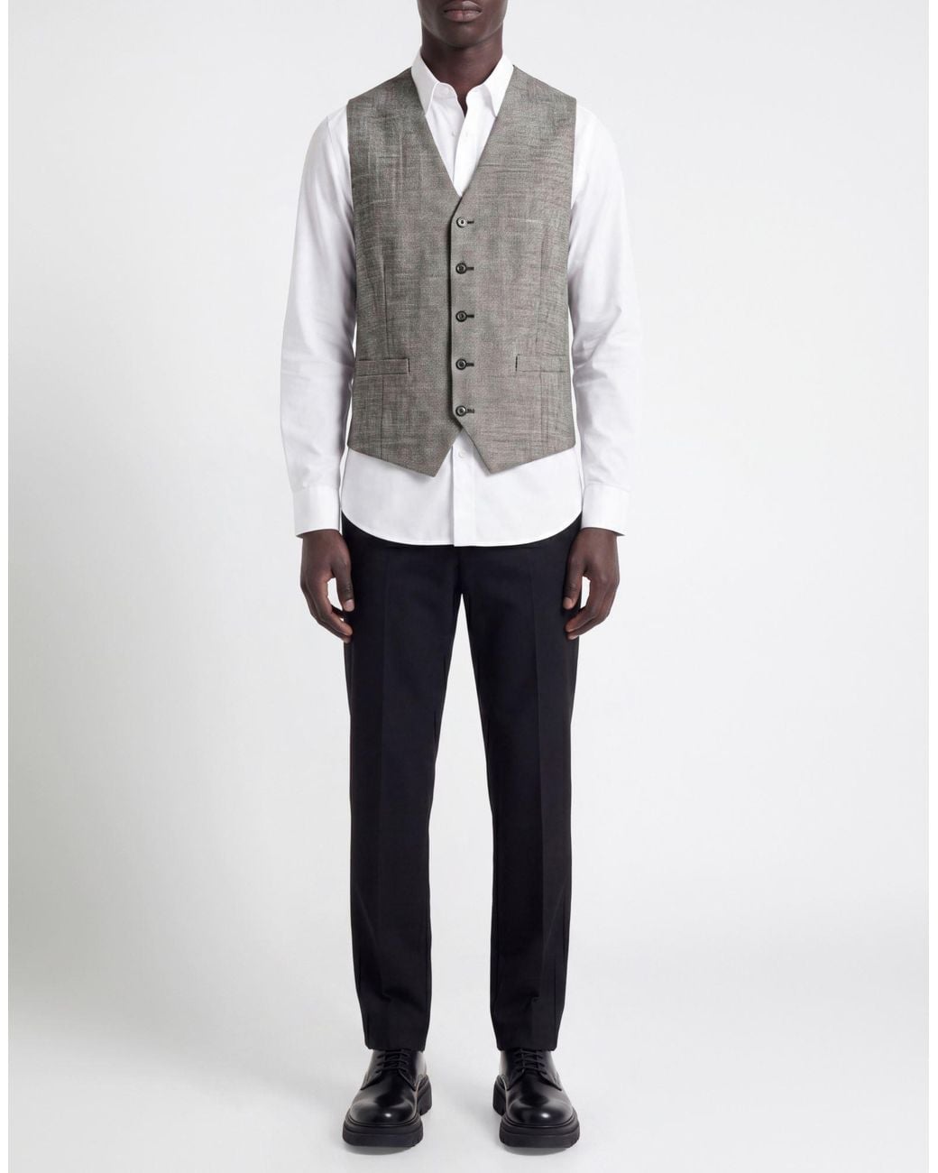 Circolo 1901 Gray Tailored Vests for men