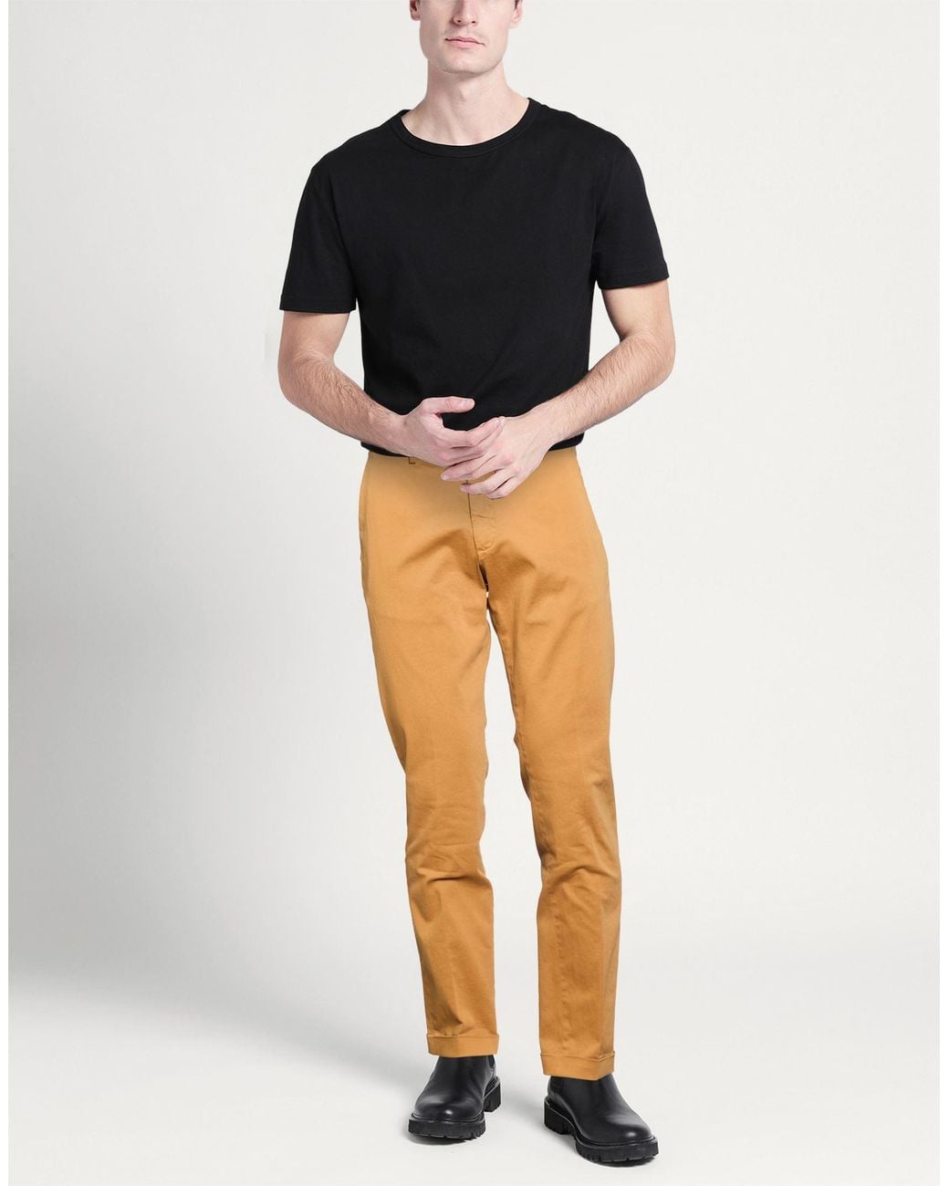 Briglia 1949 Natural Pants Cotton, Elastane for men
