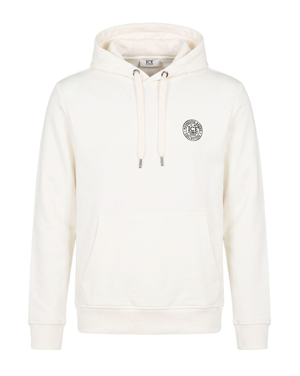 Ice Iceberg White Sweatshirt Cotton for men