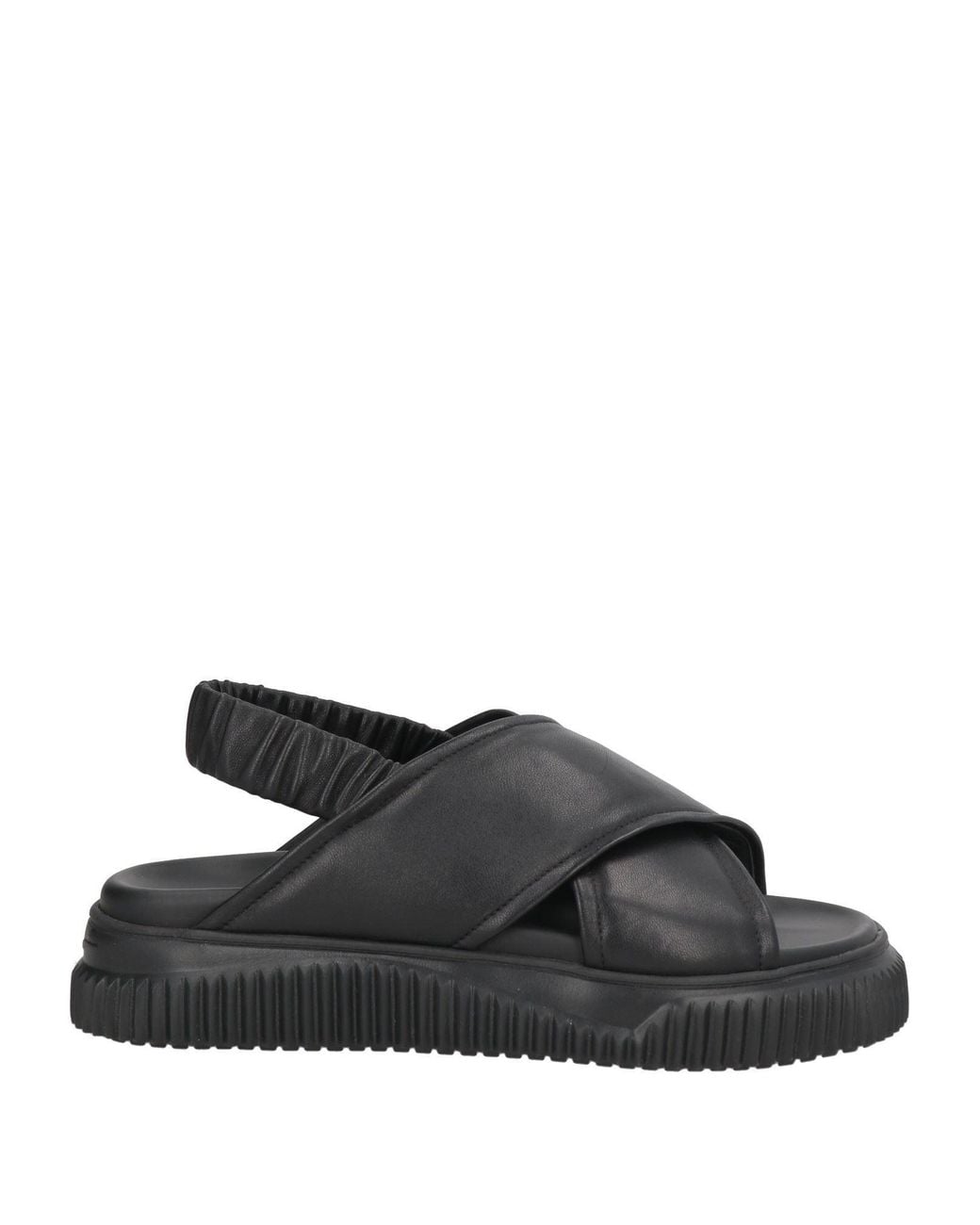Voile Blanche Black Sandale