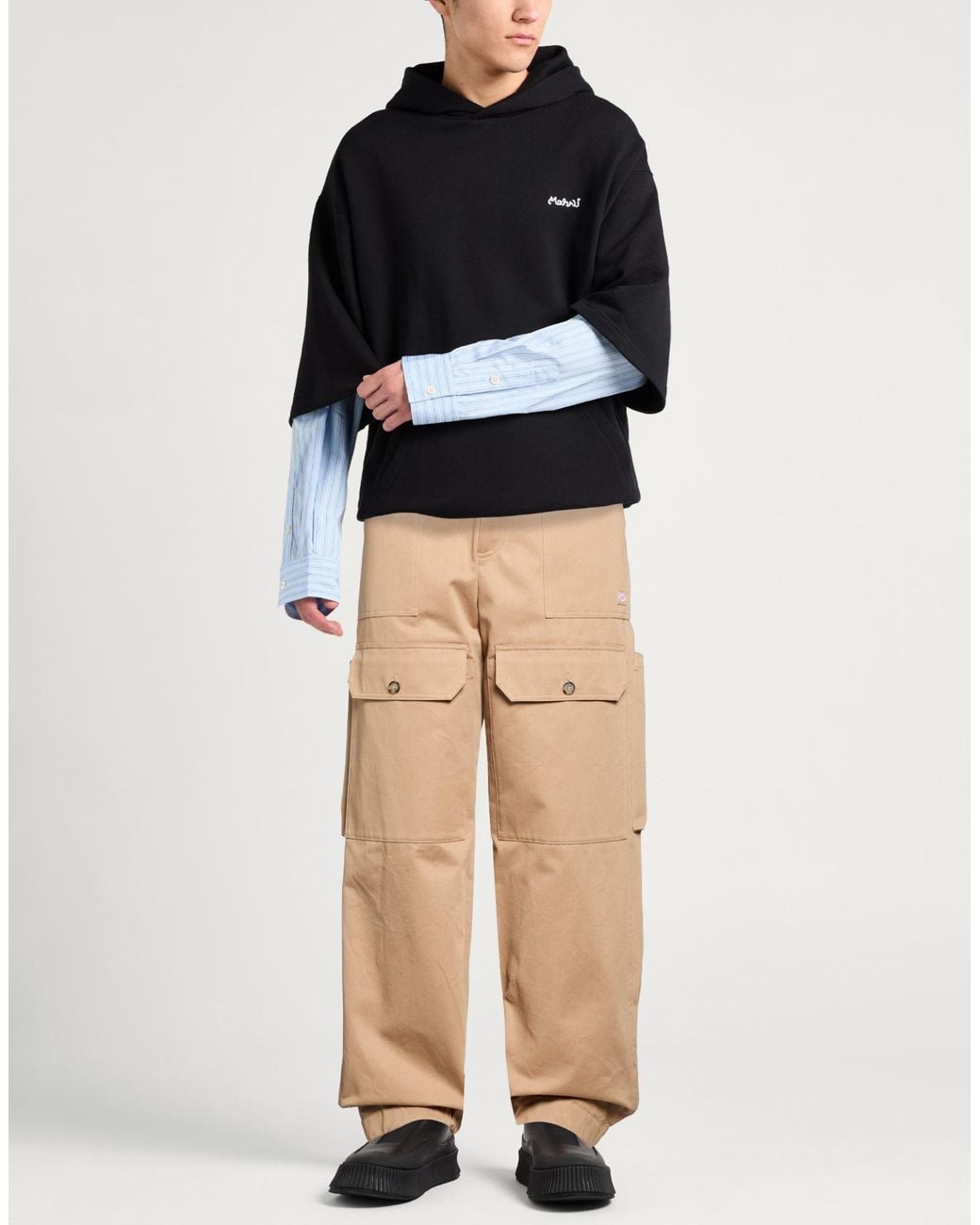 MSGM Natural Pants Cotton for men
