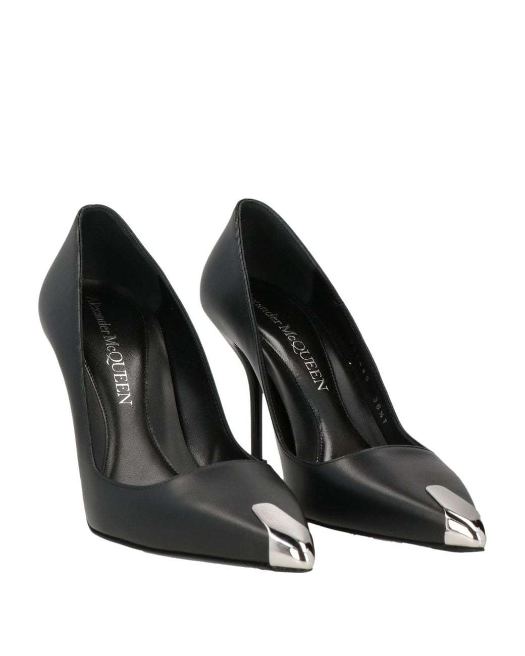 McQueen Black Pumps