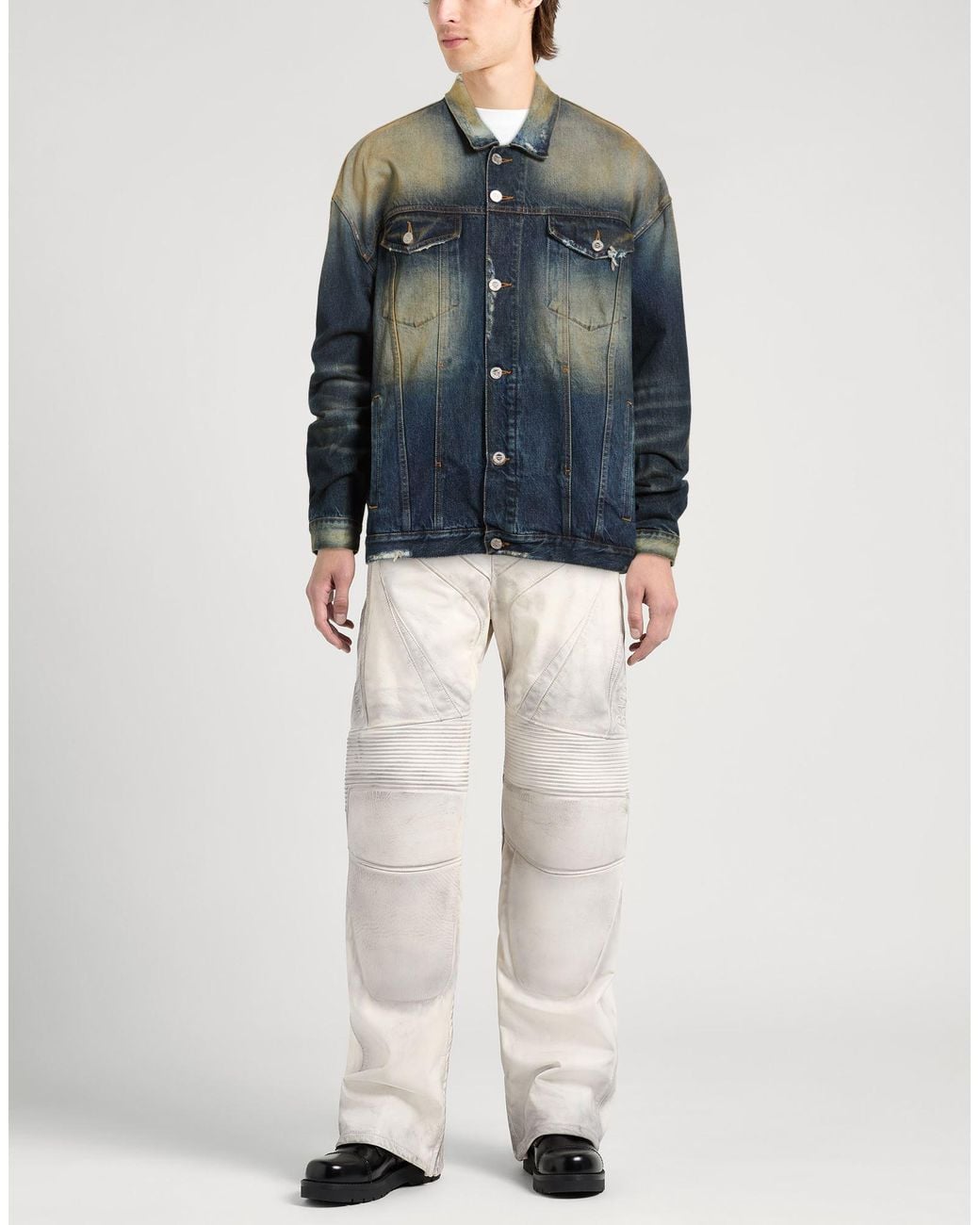 Vetements Blue Denim Outerwear Cotton for men
