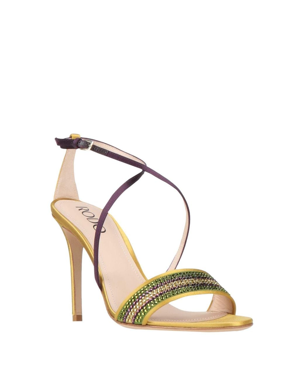 Rodo Metallic Sandals