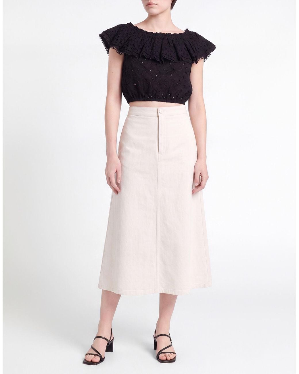 Poupette Black Top Cotton