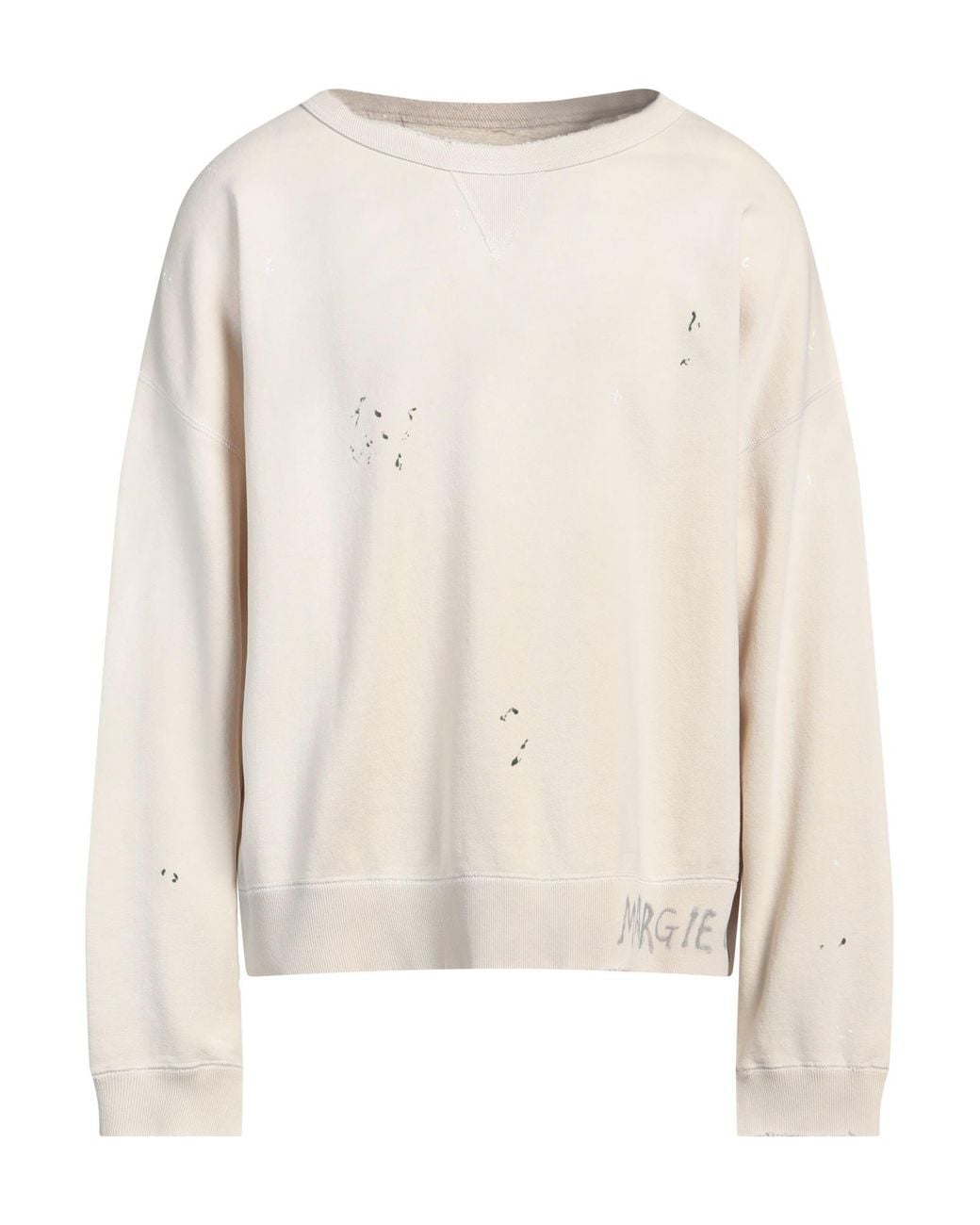 Maison Margiela Natural Sweatshirt Cotton for men