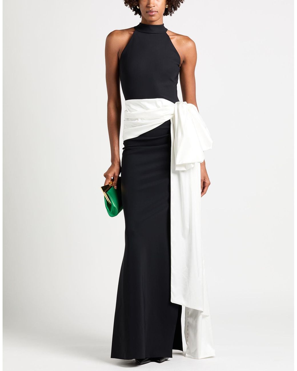 La Petite Robe Di Chiara Boni White Maxi Dress Polyamide, Elastane