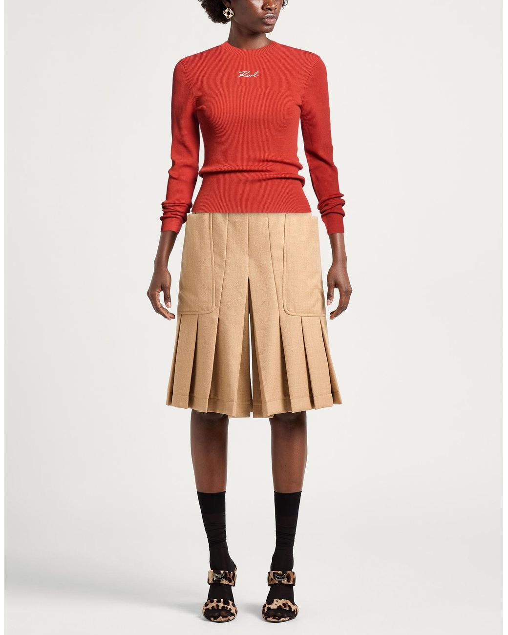 Karl Lagerfeld Red Sweaters
