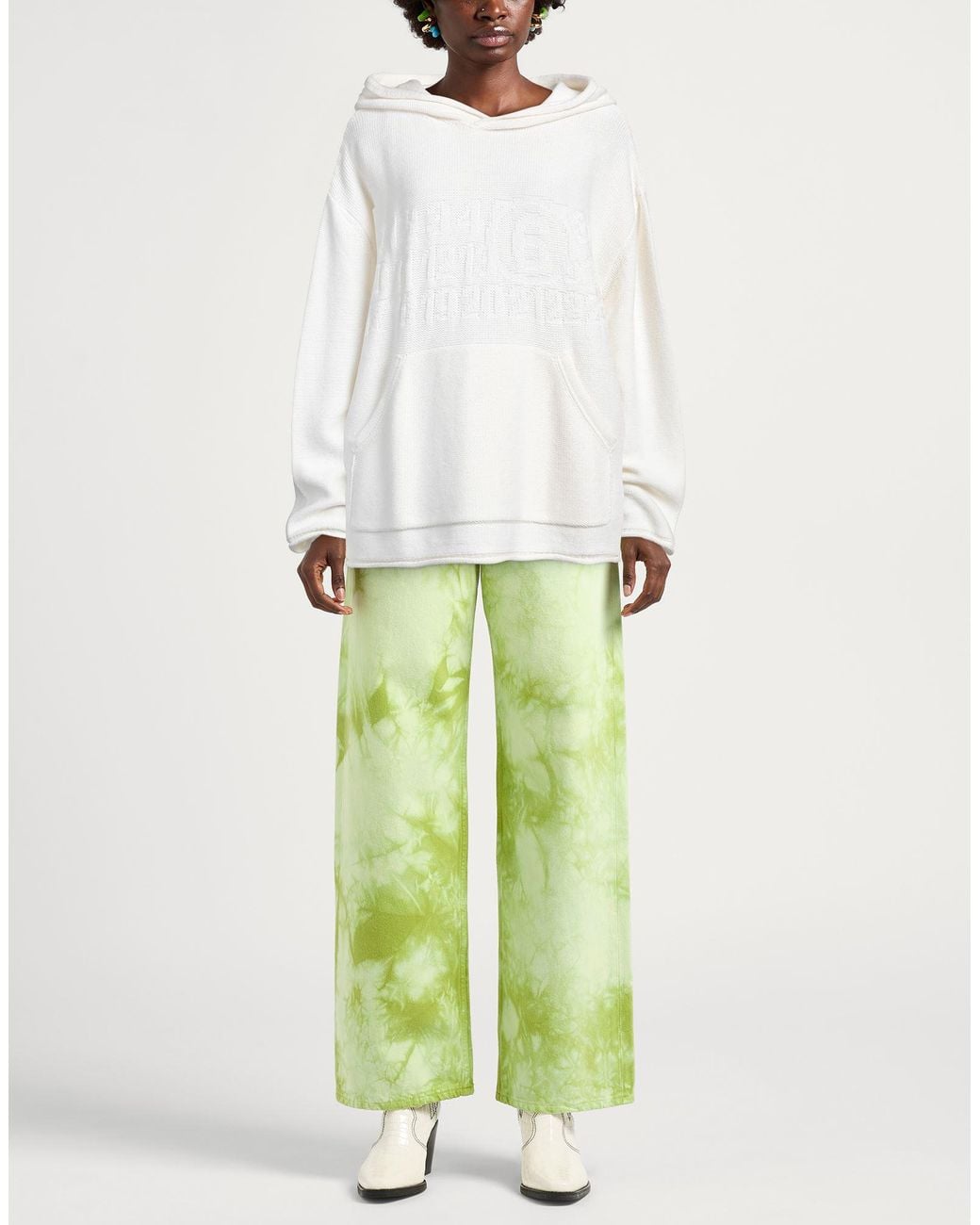 MM6 by Maison Margiela White Jumper