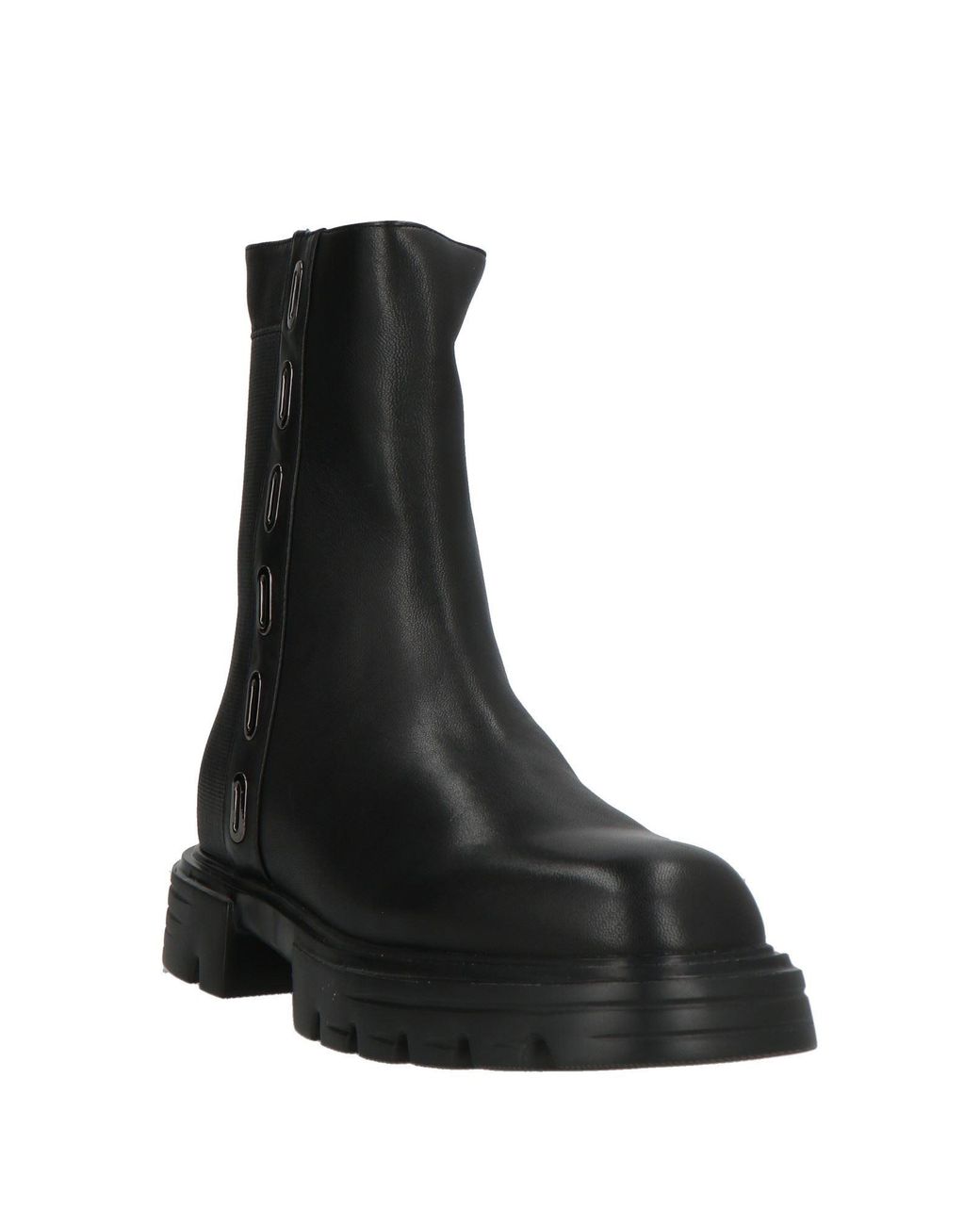 Jeannot Black Ankle Boots