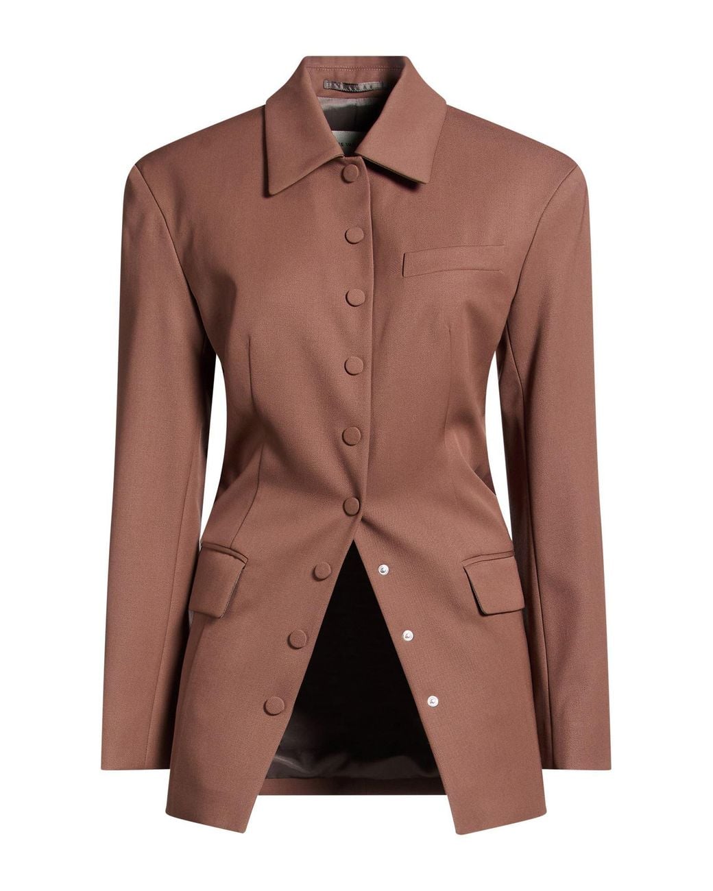 Dries Van Noten Brown Jacket Wool