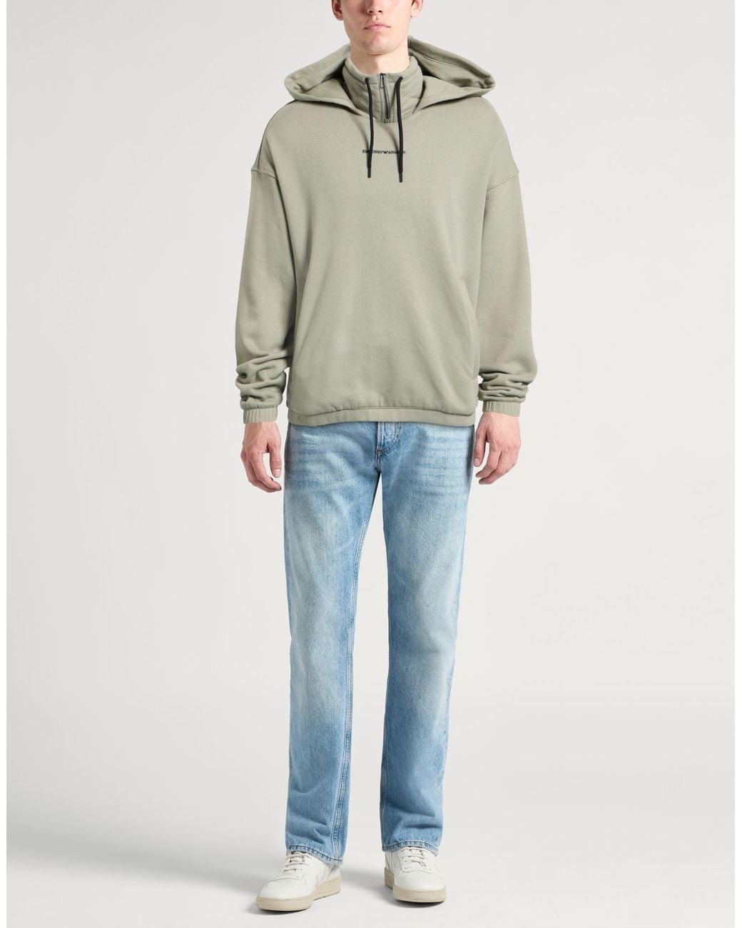 Emporio Armani Green Sweatshirt for men