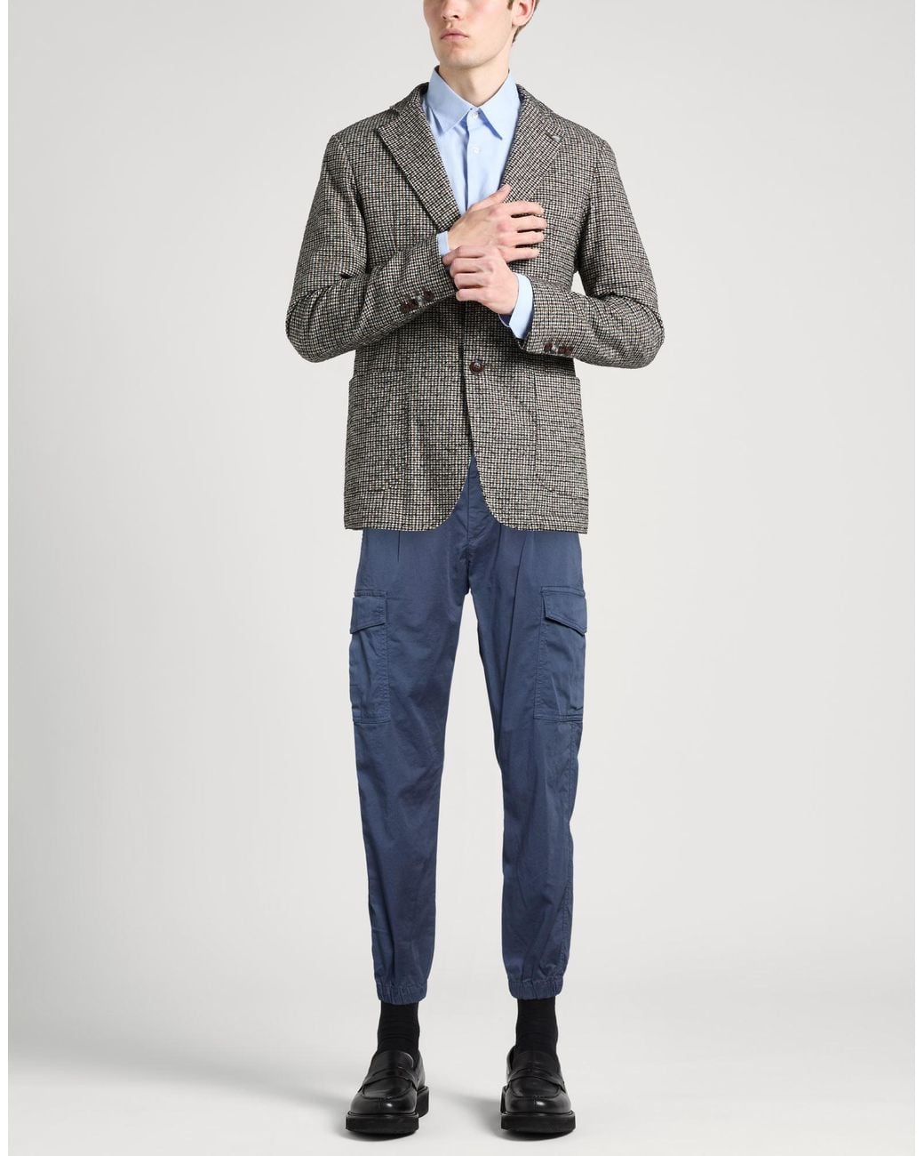 Eleventy Blue Trouser for men