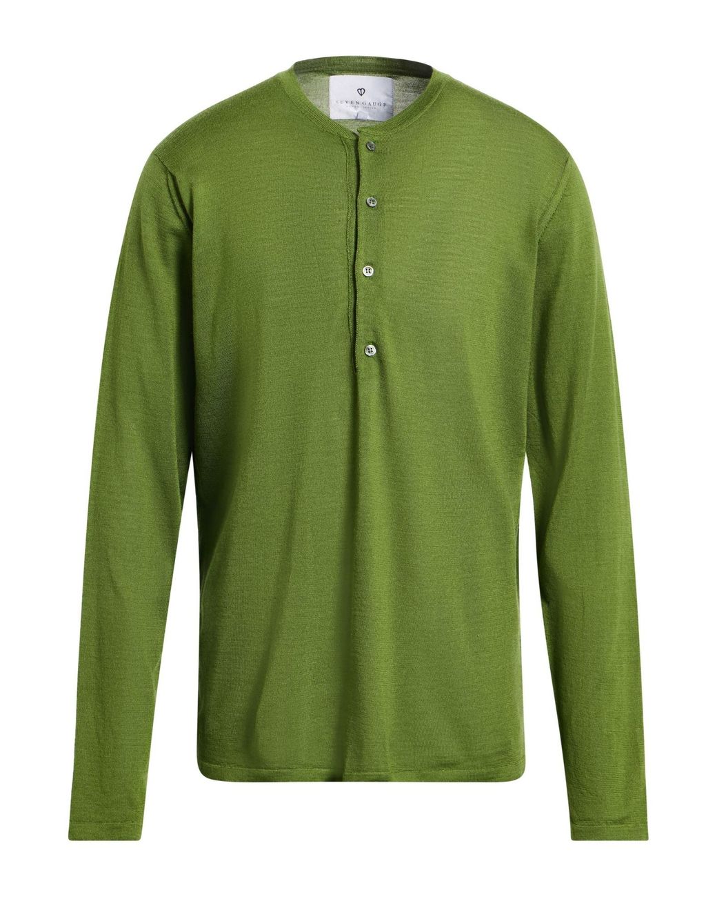 Seven Gauge Pullover in Green für Herren