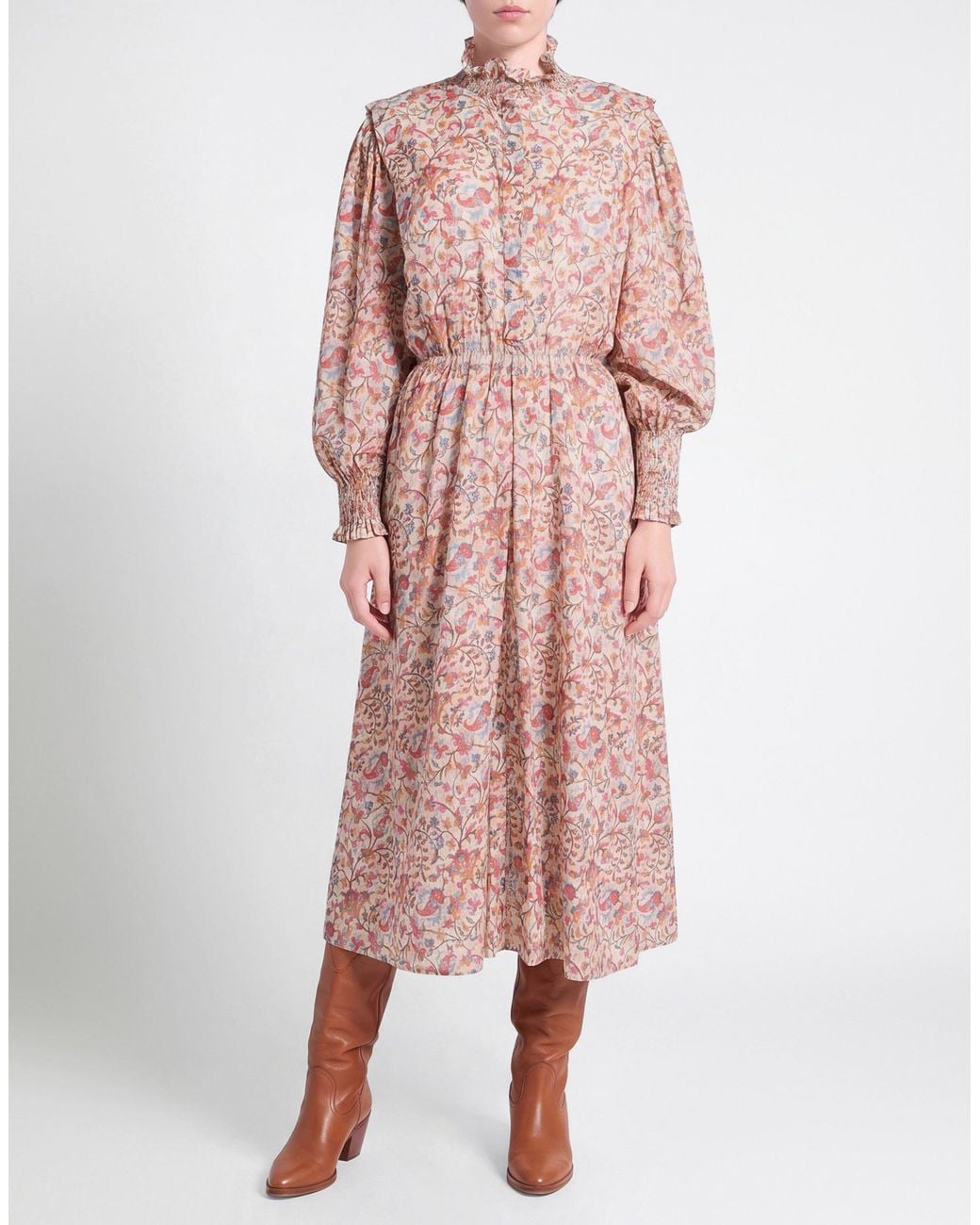 Isabel Marant Pink Midi Dress
