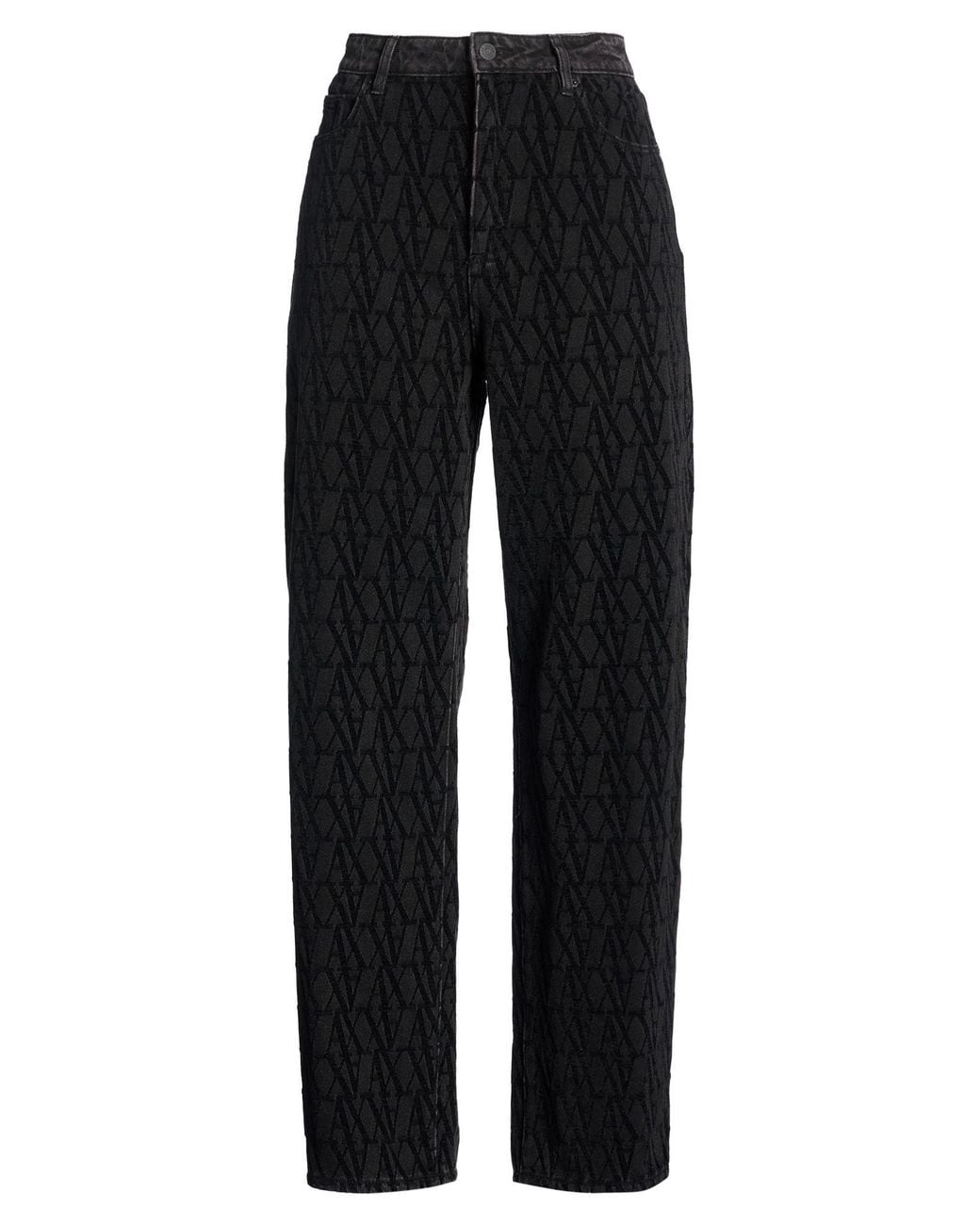ARMANI EXCHANGE Black Jeans Cotton, Polyester