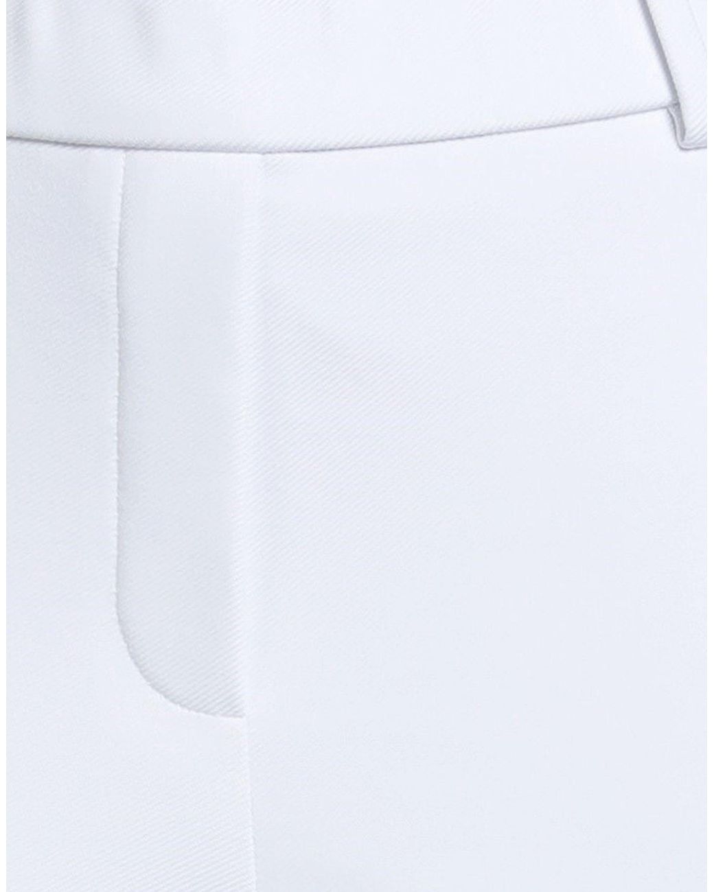 Seductive White Pants Polyamide, Elastane