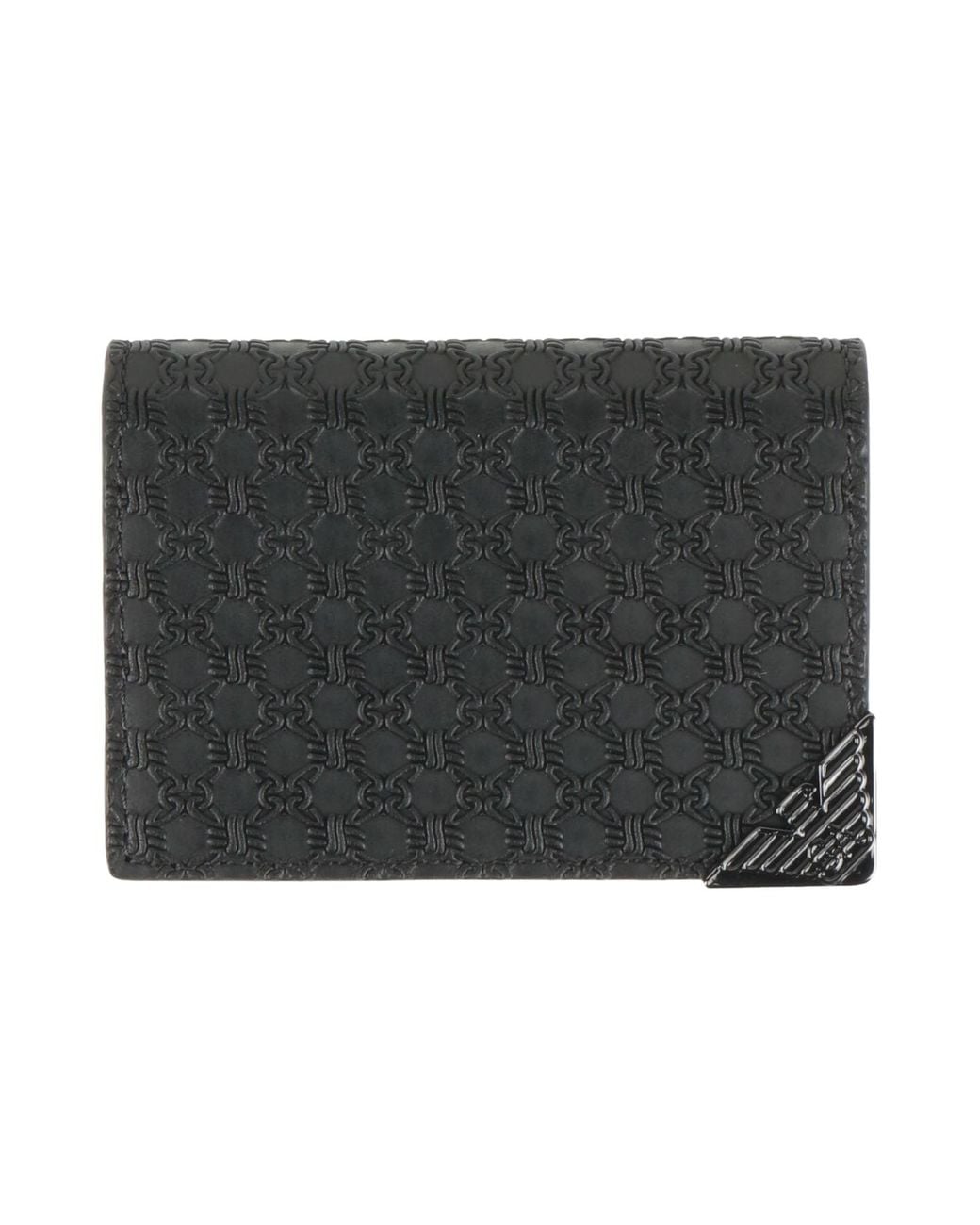 Emporio Armani Black Cardholder for men