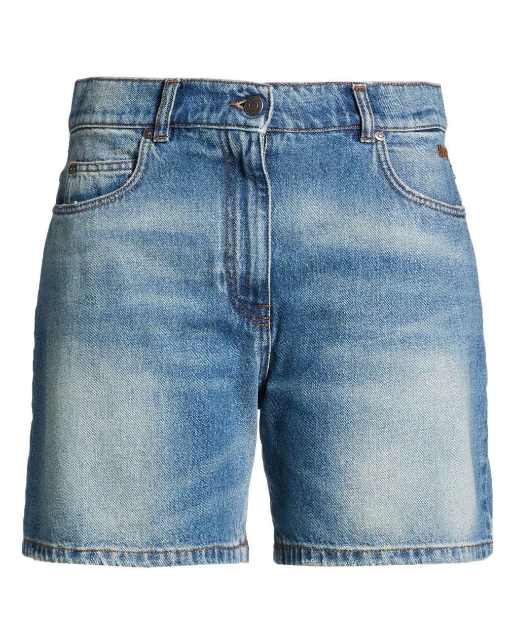 Pantalon En Jean MSGM en coloris Blue
