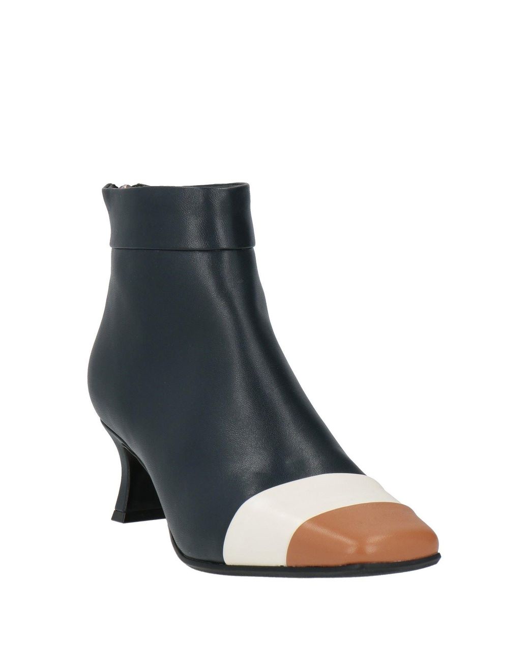 Luciano Barachini Black Midnight Ankle Boots Leather