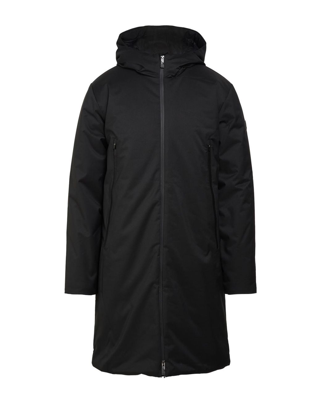 EA7 Black Coat for men