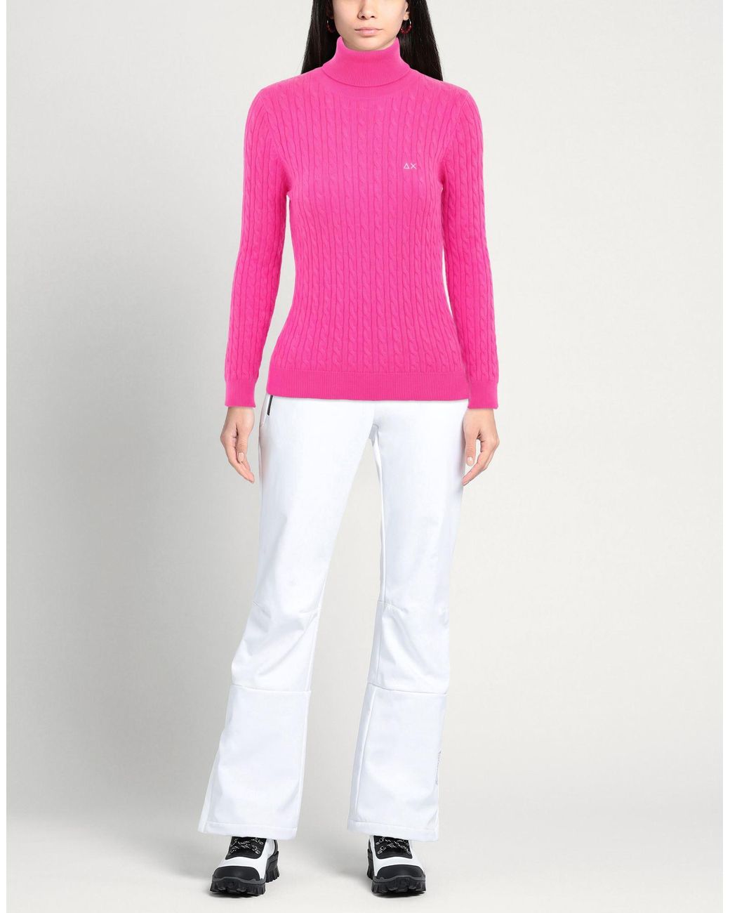 Sun 68 Pink Turtleneck