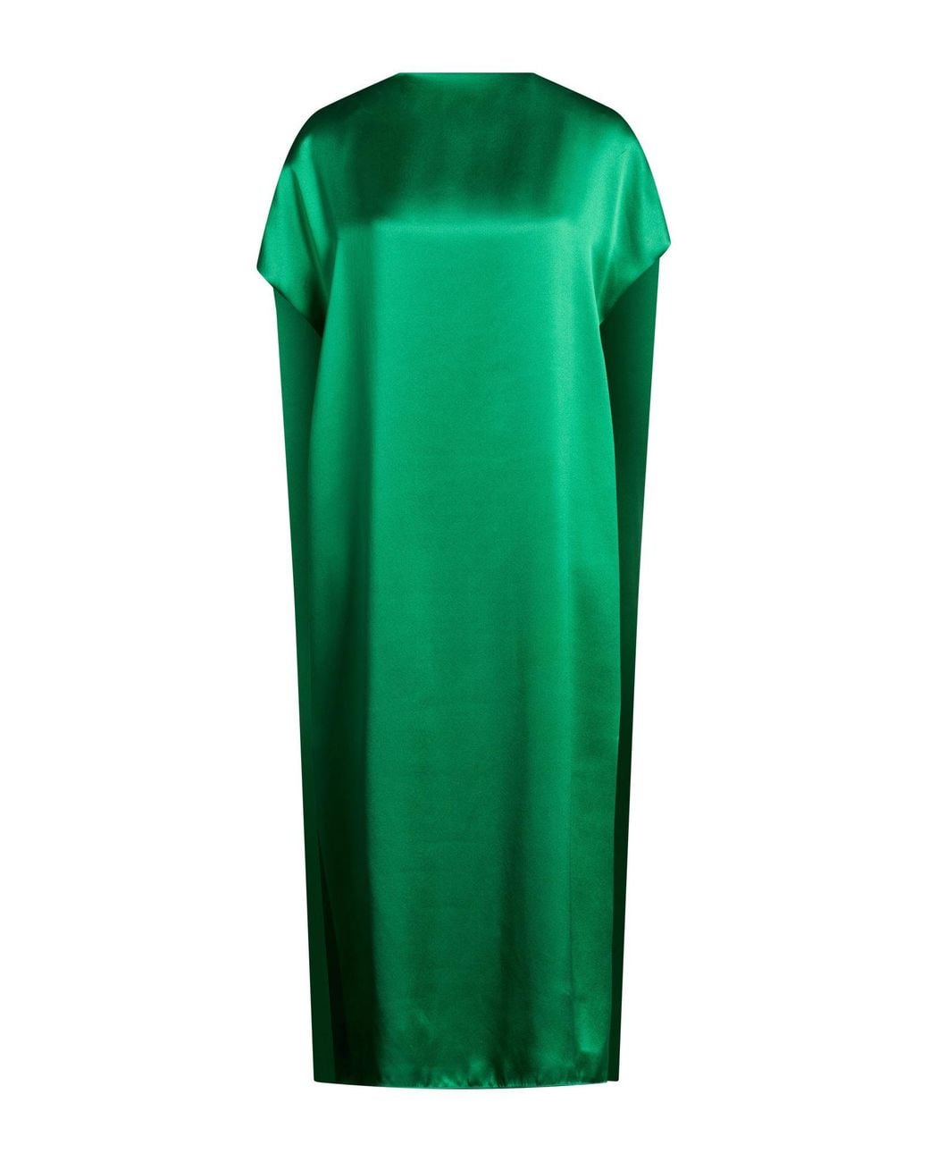 Dries Van Noten Green Midi Dress